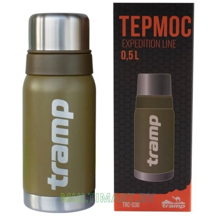 Термос TRAMP TRC-030 0.5 л (оливковый)